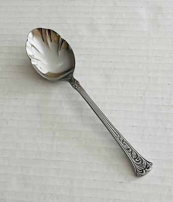 Reed & Barton Stainless St Petersburg Sugar Shell Spoon Rebacraft