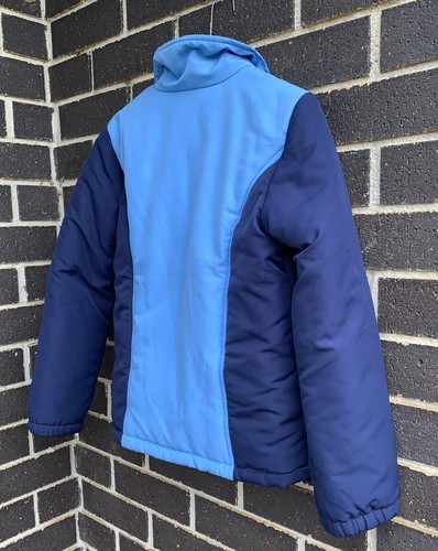 Roxy Girls Puffer bomber Jacket TEENIE WAHINE L/G Vintage Sky Blue QUIKSILVER - Picture 8 of 10