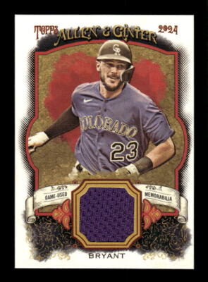 2024 Topps Allen & Ginter #AGR-KB Kris Bryant A&G Relics Full Size A