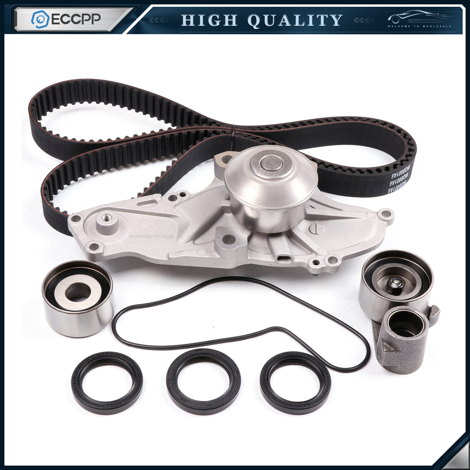Timing Belt Kit Water Pump for 99-04 Acura TL MDX Honda Accord 3.0L 3.2L 3.5L