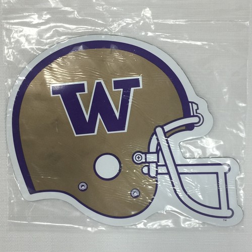 Vintage Magnasign Magnet University of Washington Football Helmet NCAA NEW - Picture 5 of 7