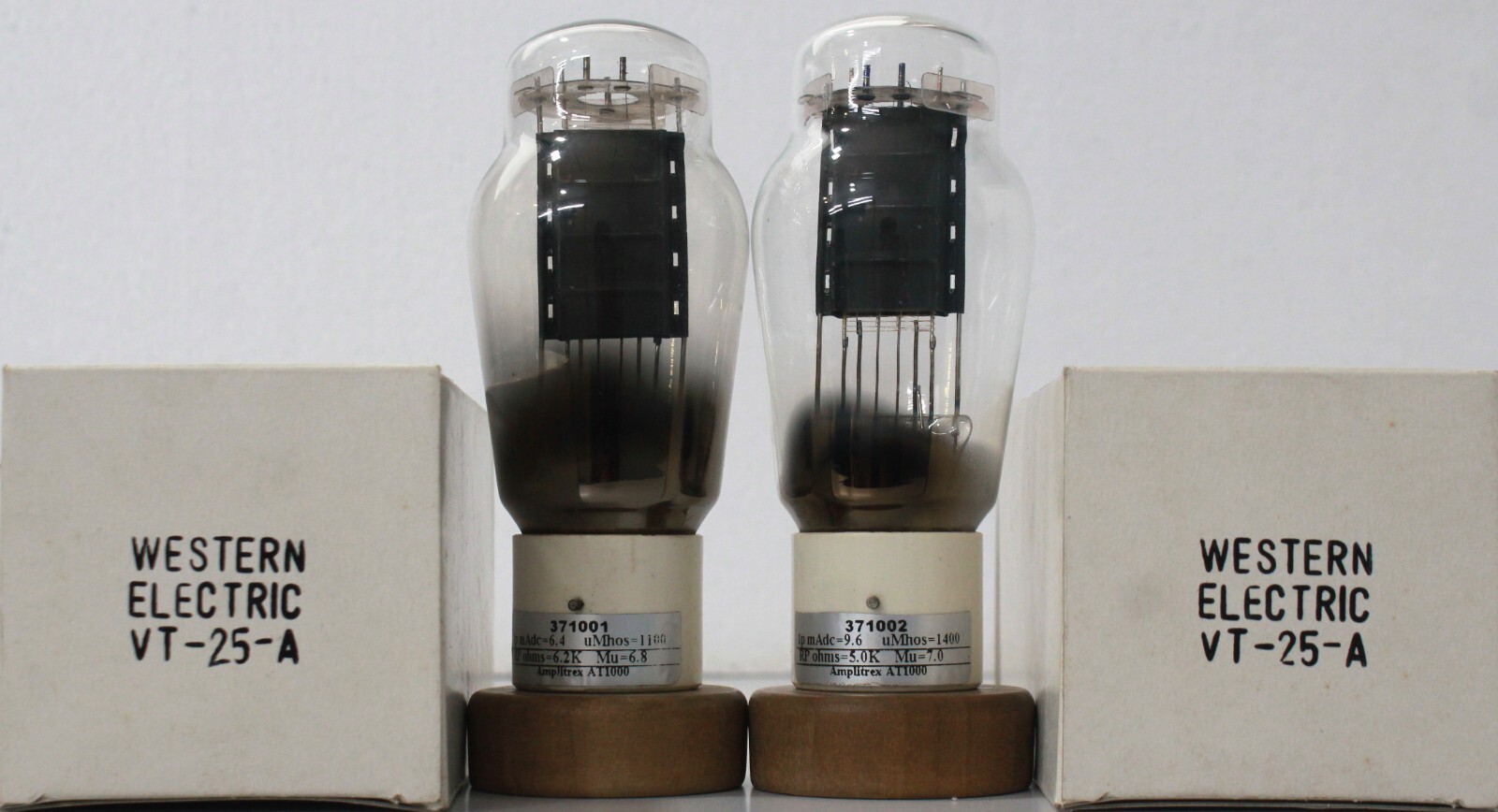 Western Electric VT25A Gold Grids Square Getter One Pair Super Rare eBay