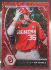 Tyler Hardman (Oklahoma Sooners/RC) - 2021 Panini Prizm Draft Picks (Red Prizm)