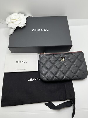 CHANEL ブラック レザー ケース　小物入れ CHANEL ブラック レザー ケース 小物入れ 【公式通販】