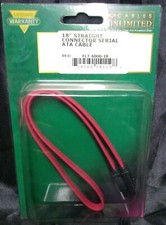 LOT of 12 -18" Serial ATA SATA Straight to Straight DATA Hard Drive Cable