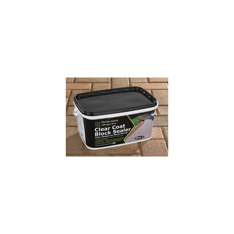 Bond It Drive Alive Clear Coat Block Pavior Path and Driveway Sealer 4 Litres