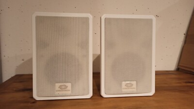2 Stück Crestron Lautsprecher  SAROS SR4T-W-T