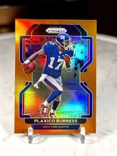2021 Panini Prizm #236 Plaxico Burress /249 Orange Prizm Card Giants