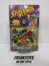 Cyborg Spider-Man w/ High Tech Armor Spider-Wars, Toybiz