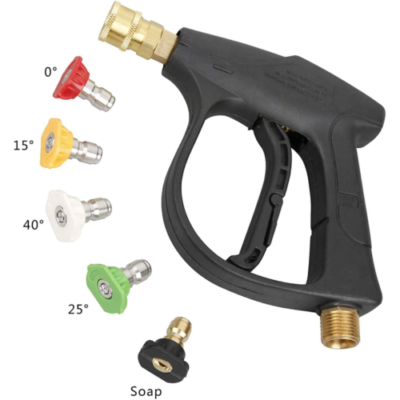 #ad 1 4quot; High Pressure Washer Gun 3000 PSI Car Wash Foam Spray Short Wand w Nozzle $15.99
