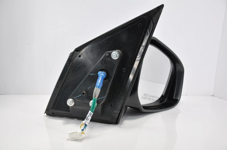 🚘✅ Espejo retrovisor lateral derecho del pasajero MITSUBISHI MIRAGE 2014-2020 con señal AZUL OEM Foto 2 de 4