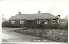Clay Cross Brotherhood Institute RP postcard by Sneath