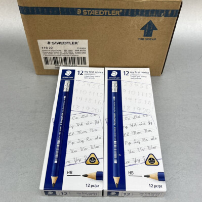 New Staedtler Germany Norica ONE Box Of Pencils HB Black 11922 Free Shipping￼