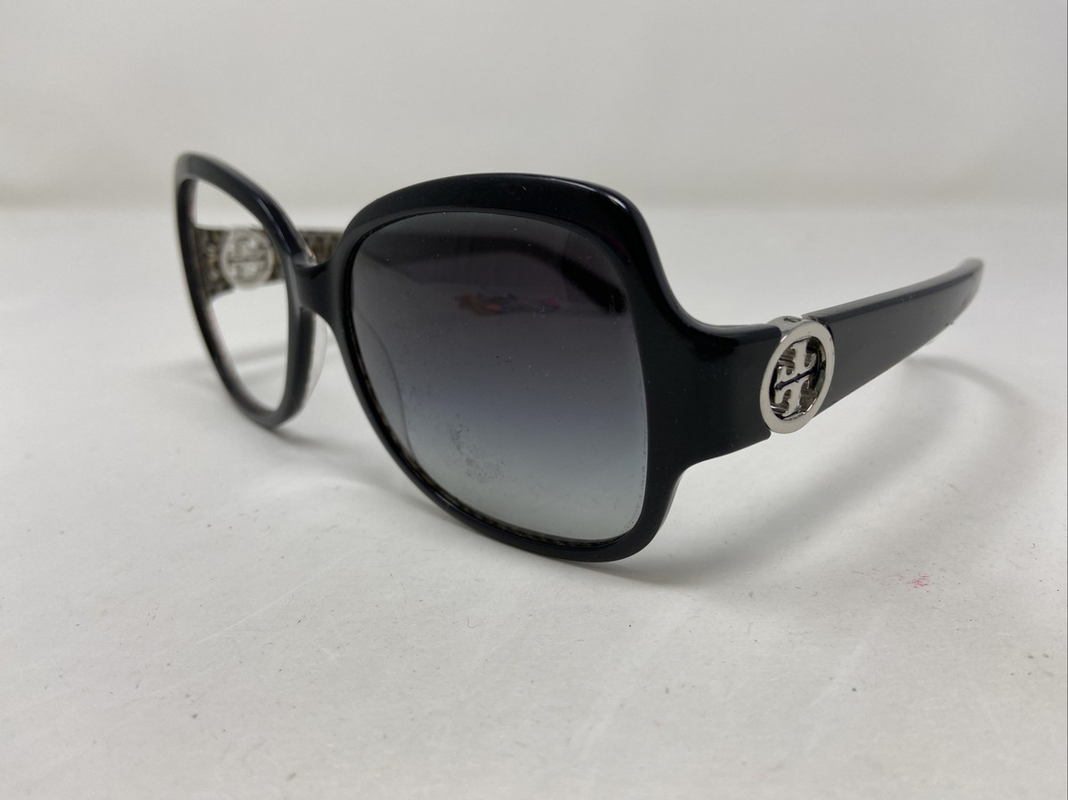 Tory Burch TY7059 1145/11 Black Silver T Logo Sunglasses Frames W/ Case & Cloth Amazon.com: Tory Burch Sunglasses - TY7059 / Frame: Black  main image 2