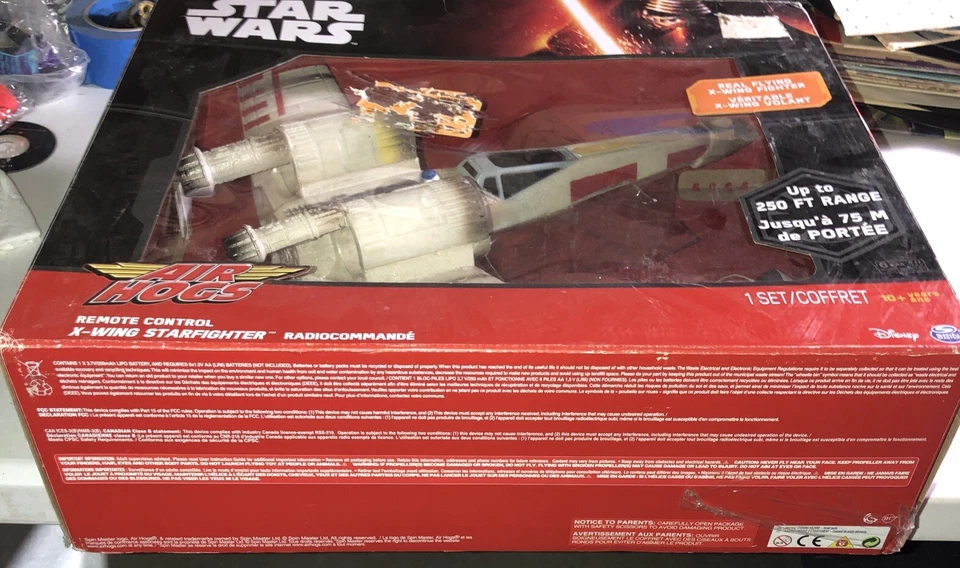 NEW Air Hogs Star Wars Remote Control X-wing Starfighter Gaming - Image 3 of 4