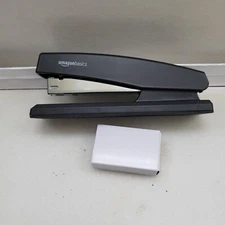 Amazon Basics Stapler with 1000 Staples, Office Stapler, 25 1-Pack, Black