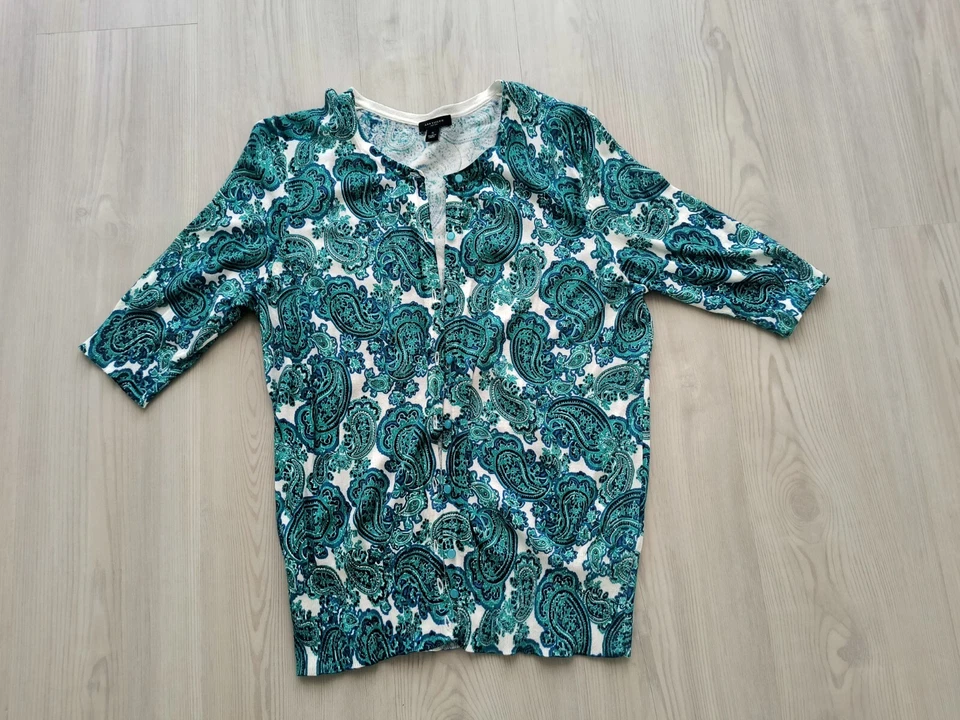 Cardigã Ann Taylor tamanho M - Imagem 2 de 4