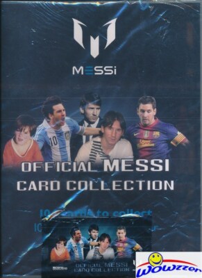 Lionel Messi Card Collection 36 Count Starter Kit Sealed CASE-36 Binders+36 Pack