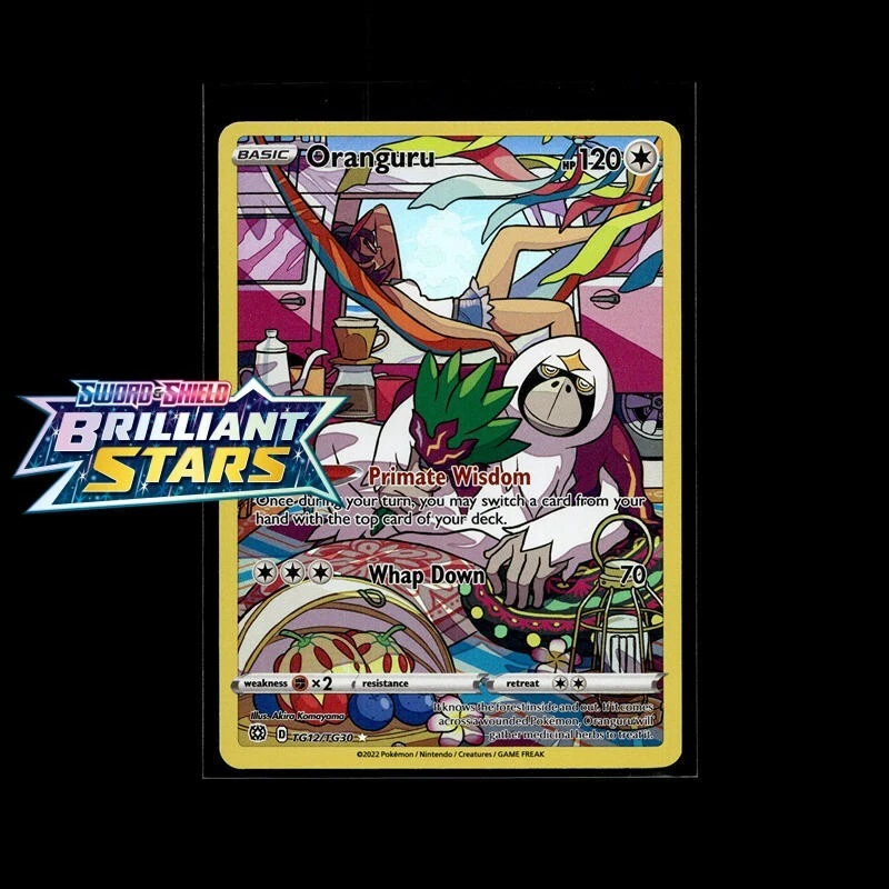 Oranguru TG12/TG30 Swsh09: Brilliant Stars Trainer Gallery for sale | eBay