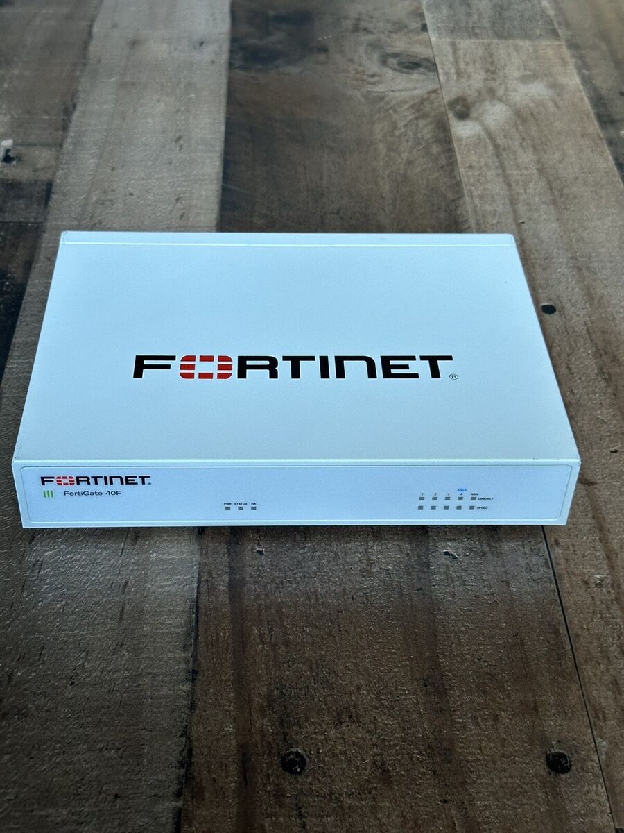 Fortinet FortiGate FG-40F Network Security Firewall - USED Fortinet FortiGate FG-40F Network Security Firewall - USED