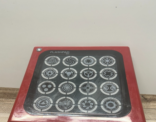 FlashPad 3.0 Touch N Go LED Touchscreen Red Virztex Handheld Game-Tested - Picture 2 of 4
