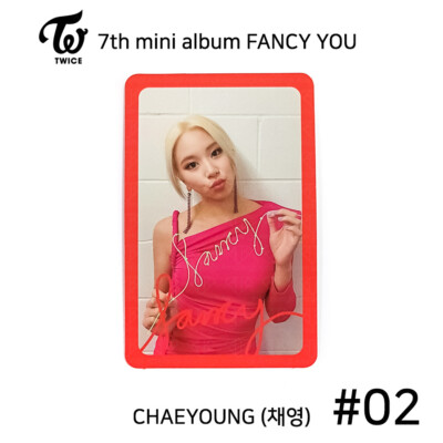 TWICE 7th mini album FANCY YOU Official Photocard CHAEYOUNG KPOP K