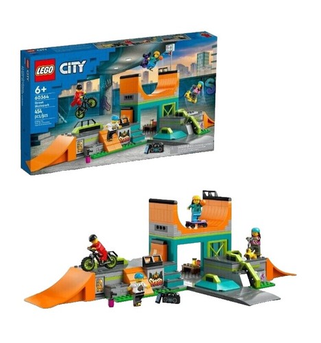 LEGO 60364 City Urban Skatepark with BMX Bike Skateboard Scoot