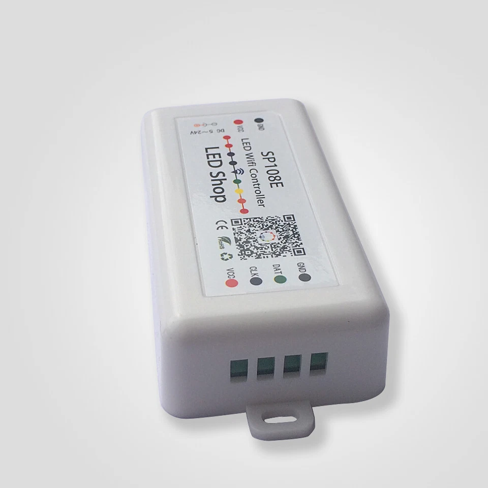 SP108E IOS Android APP WiFi Controller For WS2811/2812B 1903/1812/6803 LED Strip - Image 3 of 4