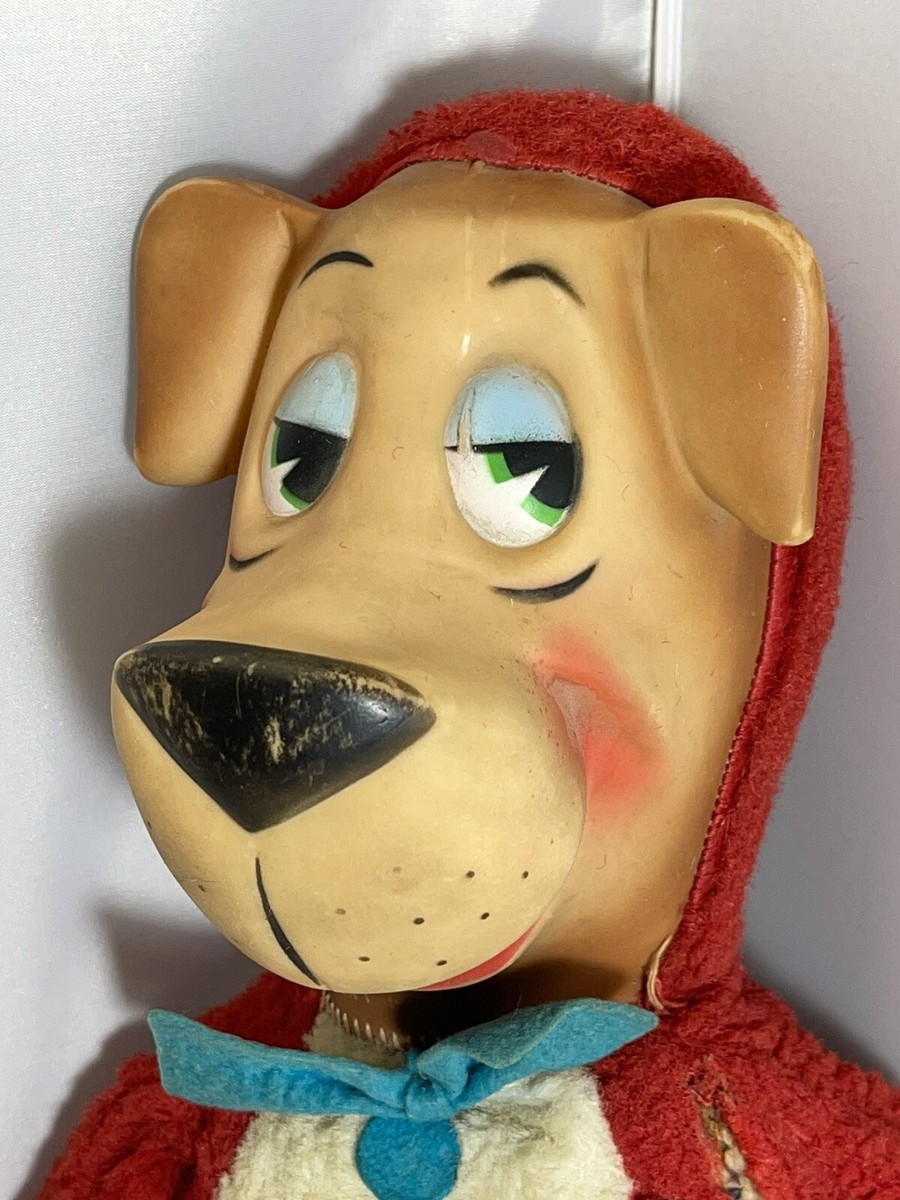 Vintage Hanna Barbera Huckleberry Hound Plush 17