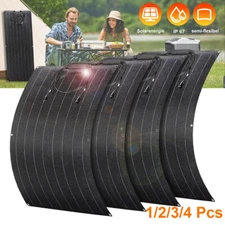 200W 800W Watt 12V Mono Flexible Portable Solar Panel for Camping RV Marine Boat