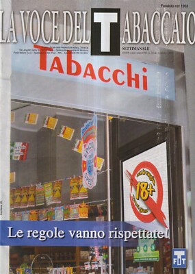 La Voce Del Tabaccaio n. 34 - 6 ottobre 2014 anno CXI settimanale