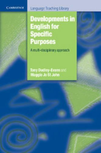 Developments in English for Specific Purposes A Multi-Disciplinary Approach EFL