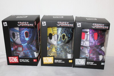 DZNR G1 Transformers Optimus Prime 01 Bumblebee 02 Megatron Yume What s Inside