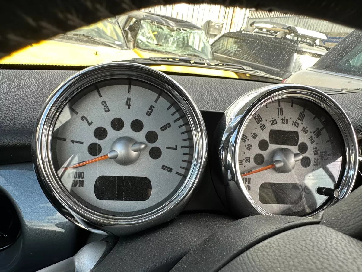 MINI COOPER R50 R53 NTSTRUMENT CLUSTER Speedometer rev. counter