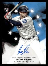 Jacob Amaya 2024 Topps #BSA-JA Baseball Stars Autographs (Series Two)