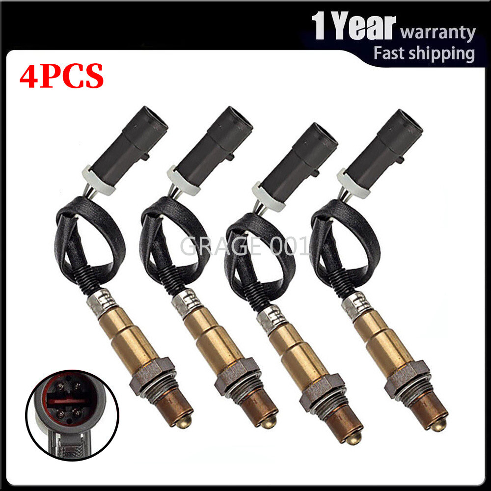 4X Oxygen Sensor for 1999-2012 Ford E-250 E-350 2009 Mazda CX-9 2008 Ford Edge