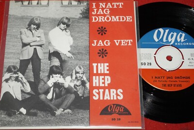 THE HEP STARS feat. BENNY ANDERSSON (ABBA) I Natt Jag.../ Swedish SP OLGA SO 29