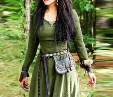 Medieval Fantasy Dress Cosplay Halloween Party Renaissance Fair Costume LARP