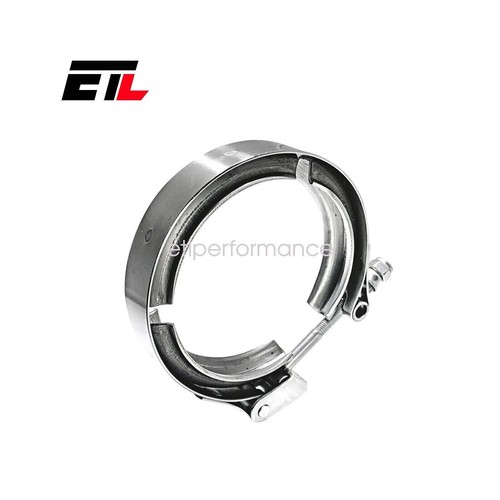 2.50'' V Band Clamp For Turbo Downpipe Exhaust Pipe Stainless Steel T304 8Pcs - Picture 4 of 7