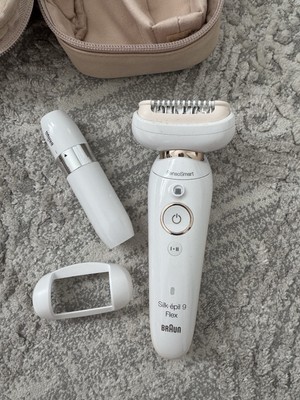 Braun Silk-epil 9 Flex Epilierer, Weiß