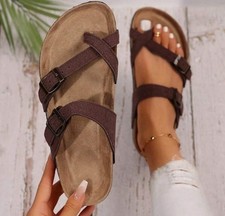 New. Women s Everyday Outdoor Flat Sandals Anti-Slip, Multi-Purpose