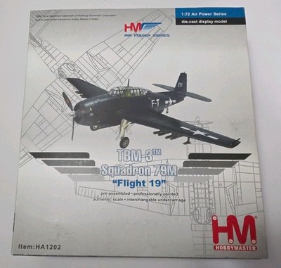 Hobby Master 1/72 HA1202 Grumman TBM-3 Squadron 79 ''Flight 19'', Bermuda Triangle