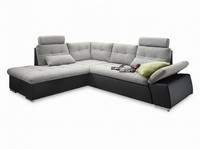 LuxuriöSes Graues L-FöRmiges Ecksofa Design-Stoffsofa WohnzimmermöBel