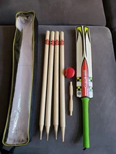 Grey Nicolls Cricket Bat And Wicket Set - EXCELLENT CONDITION!
