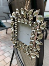 Pottery Barn Jeweled Frame Christmas Ornament