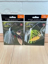 Nories Crystal S 1/2oz New 2 Set Spinnerbait