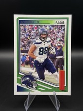 AJ Barner 2025 Panini Score #82 Seattle Seahawks Trading Card FREE SHIPPING NFL