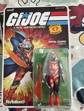 Super7 ReAction  G.I. Joe Cobra-La Royal GUARD O-Ring  Figure   UNPUNCHED