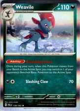 Weavile 134/193 Paldea Evolved HOLO Rare Pokemon NM