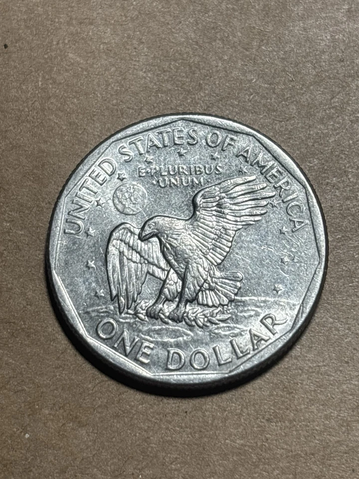 1980 D Susan B Anthony Liberty *One Dollar Coin* Circulated Rare Wide Rim - Image 3 of 4